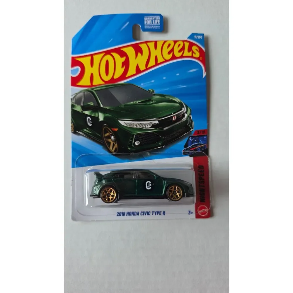 Hot Wheels 4-Car Night Speed & Racing Bundle - Diecast Toy Vehicles - New